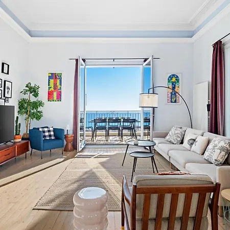 Magnifique D'époque Vue Mer, à 12 Min à Pieds