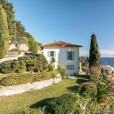 Magnifique D'epoque Vue Mer, A 12 Min A Pieds * Menton