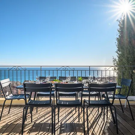 Magnifique D'epoque Vue Mer, A 12 Min A Pieds Villa *