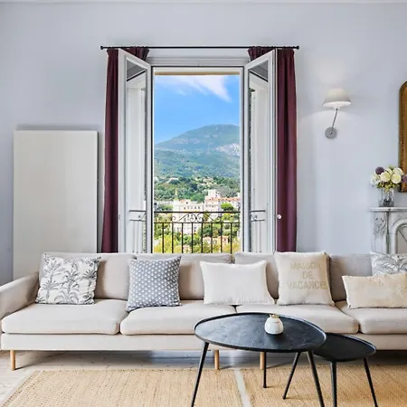 Magnifique D'epoque Vue Mer, A 12 Min A Pieds * Menton